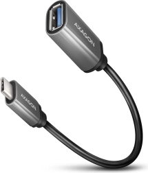 AXAGON RUCM-AFAC USB-C to USB-A cable adapter, 0.2 m, 3 A, aluminum ends
