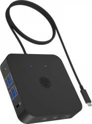 IB-DK4090-C 12-in-1 Docking Station with USB-C, 3× HDMI and 100 W PD Power