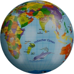 Спортна топка глобус 23 см