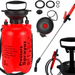 Градинска пръскачка под налягане 5 л с дълго копие и ремък