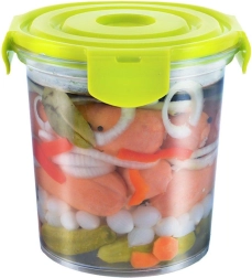 Marinating container with spring 1.8 l, 16 × 16.5 cm