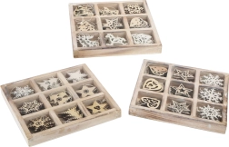 Комплект дървени коледни украшения Small Foot