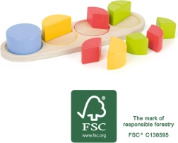 Small Foot Дървена Образователна Таблица Дроби