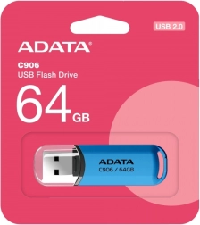 Флашка ADATA Classic C906 64GB USB2.0 синя