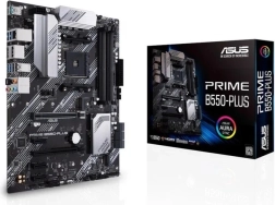 Asus Prime B550-PLUS ATX motherboard for AMD AM4 with HDMI/DP and M.2