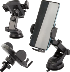 Автомобилна стойка за телефон с вакуумна вендуза