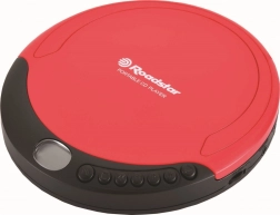 Преносим CD плейър ROADSTAR Discman черно‑червен