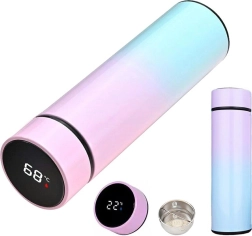 Умен термален термос 500 ml rainbow с LCD дисплей