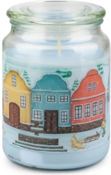Scented candle in glass PROVENCE village 95 hours