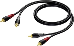 Audio cable 2× RCA (cinch) male – 2× RCA (cinch) male 1 m