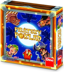 Dino Пиратско съкровище – игра за наблюдателност и памет за деца