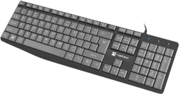 Клавиатура Natec Nautilus US Slim 1.8m черно-сива