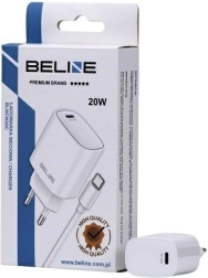 Wall charger 20W USB‑C + USB‑C cable – White