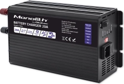 Intelligent Battery Charger Monolith 20A 24V for LiFePo4, AGM, GEL, SLA