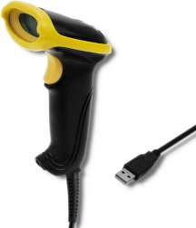Скенер за баркодове 1D и 2D USB черен