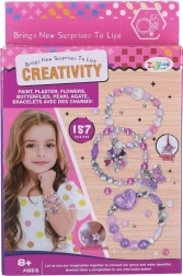 Комплект за изработка на ръчно изработени бижута: гривни и колиета