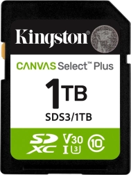 Kingston Canvas Select Plus SDXC 1 TB Gen3 (150 MB/s) – карта памет