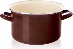 Емайлирана тенджера Brown 20 см, 3 л