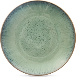 Ceramic shallow plate Glaze 27 cm – green reactive glaze