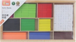 VIGA дървени броителни пръчици Cuisenaire, 308 бр.