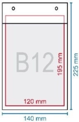 Въздушно-пухирчат плик B12 140 × 225 мм AROFOL