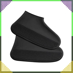 Водоустойчиви силиконови калъфи за обувки с противоплъзгаща подметка, размер S