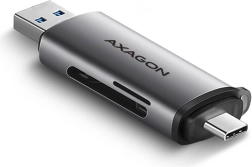 External Card Reader USB3.2 Gen 1 Type-C + Type-A SD/microSD