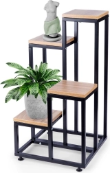 Metal four-tier plant stand 69 cm