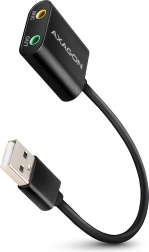 Външна звукова карта USB 2.0 48kHz/16-bit стерео Axagon