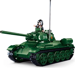 Sluban танк T-34/85 Model Bricks конструктор