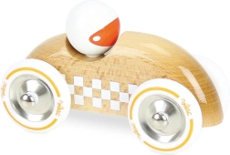 Vilac дървена количка GM Rally, натурален цвят