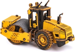 Дървен 3D пъзел пътен валяк ROKR