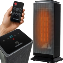 Електрически керамичен отоплител KAMINER Lumni 2.0 PTC 2000 W с дистанционно управление
