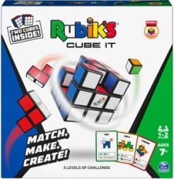 Логическа игра RUBIK’S Cube It – 3D главоблъсканица за 1–2 играчи
