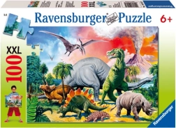 Пъзел Ravensburger Сред динозаврите
