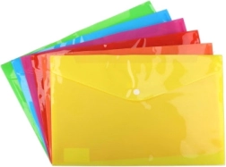 Папка с копче C4 33 × 23,5 cm с етикет за име