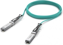 Оптичен кабел SFP+ AOC 10Gbps 5 м, аква