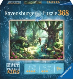 Ravensburger Exit Kids пъзел: Магическа гора, 368 части
