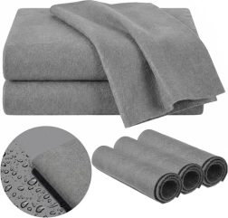 Микрофибърни кърпи за прозорци и стъкло без следи Ruhhy 30 × 40 см (3 бр.)