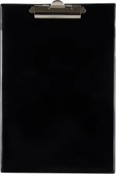 Writing Pad A4 with Metal Clip Classic Black