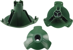 Корпус за закрепване на 3 крака на стойка за коледно дърво