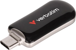 USB‑C флаш памет VERBATIM Plectra 128 GB (100 MB/s) черен