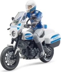 Bruder полицейски мотоциклет Ducati Scrambler с ездач