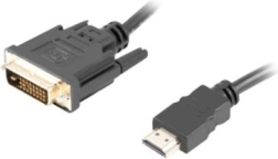 Lanberg HDMI to DVI-D dual link cable 1.8 m black