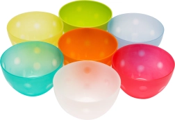 Пластмасова кухненска купа малка 14 см - микс цветове