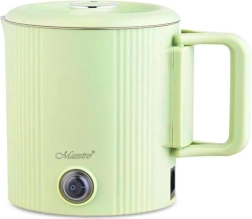 Пътническа електрическа кана и електрически съд 2в1 0,8 л 600 W MAESTRO MR-009 Mint