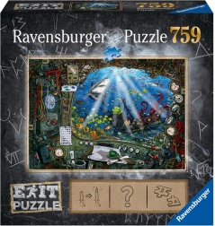 Ravensburger пъзел EXIT: Подводница 759 части