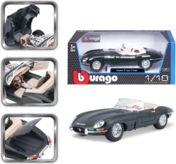 Bburago 1:18 Jaguar E Cabriolet (1961) green 18-12046