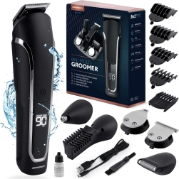 Berdsen 6-in-1 Shaving and Trimming Set Barber Master Black