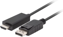 Кабел DisplayPort към HDMI 3 m черен